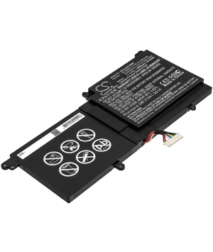 Batteria 11.4V 2.6Ah LiPo per Clevo N130BU