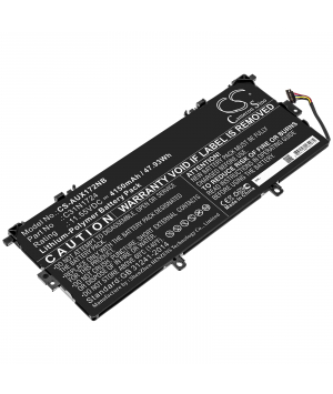 11.55V 4.15Ah LiPo battery for Asus U3100FAL