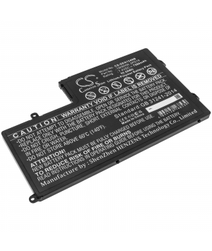7.4V 7.5Ah LiPo battery for DELL INS14MD-1328R