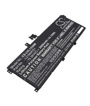 Batteria 15.36V 2.85Ah LiPo per Lenovo ThinkPad L13 Gen 3 21B3004KMY