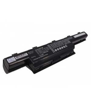 11.1V 6.6Ah Li-ion battery for PACKARD BELL Easynote LM81