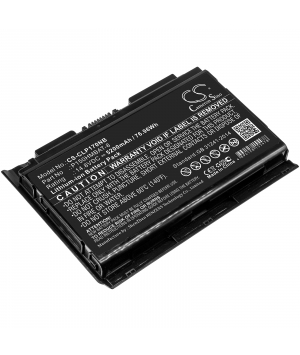Batteria 14.8V 5.2Ah Li-ion per Schenker P170EM