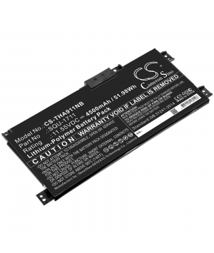 Batteria 11.55V 4.5Ah LiPo per Thunderobot 911 Air