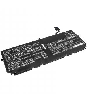 7.6V 6.5Ah LiPo battery for DELL XPS 13 9300
