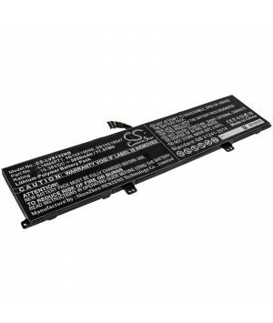 15.36V 5.05Ah LiPo battery for Lenovo ThinkPad X1 Extreme Gen 3