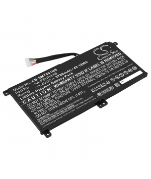 11.4V 3.7Ah LiPo battery for Samsung 300E4M series