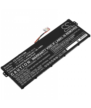 11.4V 4.1Ah LiPo battery for Acer Chromebook 311 C721