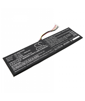 14.8V 4.9Ah LiPo battery for Aorus X3 Plus v3