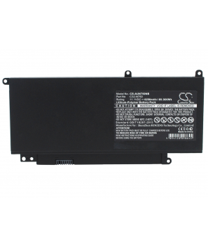 11.1V 6.25Ah LiPo battery for Asus N750