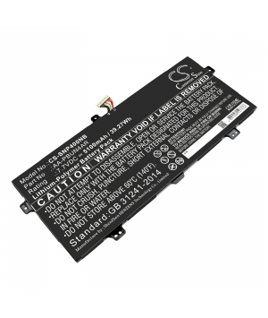Batteria 7.7V 5.1Ah LiPo per Samsung 900X5L