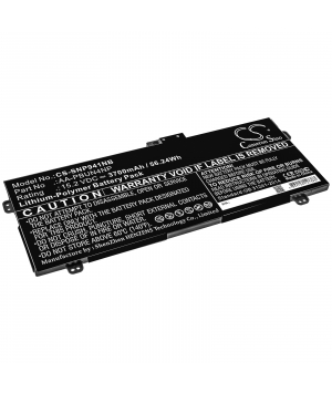 Batteria 15.2V 3.7Ah LiPo per Samsung ATIV Book 9 Pro