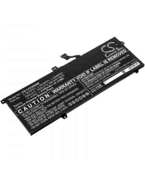 Batteria 11.4V 4.15Ah LiPo per Lenovo ThinkPad X390