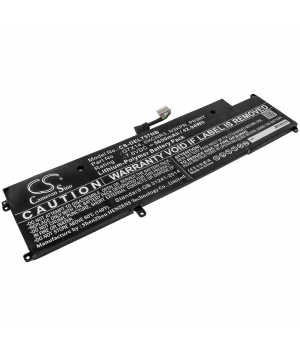 7.6V 5.65Ah LiPo battery for DELL Latitude 13 7370