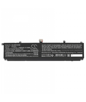 Batteria 11.58V 7Ah LiPo per HP OMEN 16-K0000NE