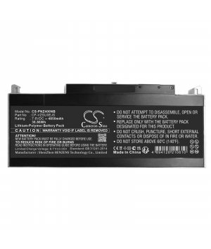 Batteria 7.6V 4.85Ah LiPo per Panasonic CF-RZ4