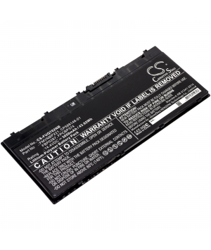 Batteria 14.4V 3.05Ah LiPo per Fujitsu LifeBook Q702
