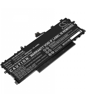 Batteria 11.55V 4.8Ah LiPo per DELL Latitude 9420 2-in-1