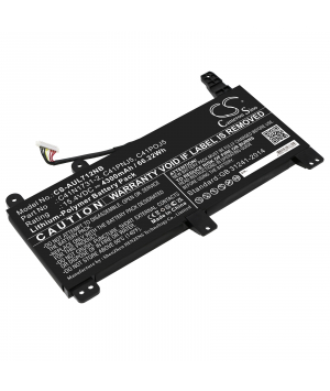 15.4V 4.3Ah LiPo battery for Asus G731GW