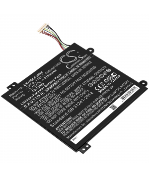 3.75V 5.1Ah LiPo battery for Toshiba Satellite Click Mini L9W-B