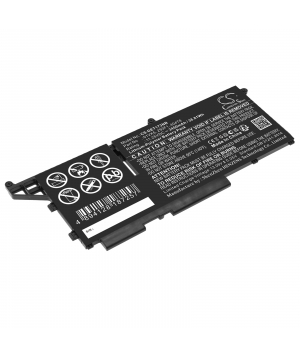 Batteria LiPo 404T8 da 11,25 V 3,45 Ah per DELL Latitude 13 7330