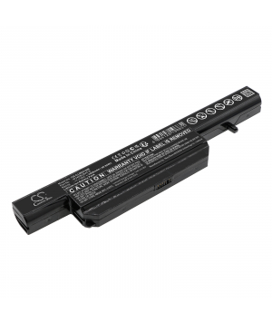 Batteria 11.1V 4.4Ah Li-ion per Clevo NB320