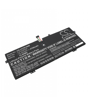 Batteria 15.52V 4.7Ah LiPo per Lenovo 82LU0005SB