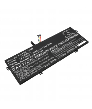 Batteria 7.72V 6.25Ah LiPo per Lenovo Yoga Slim 7 Carbon 13IAP7 82U9