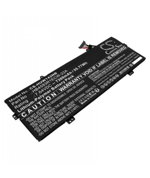7.64V 7.3Ah LiPo battery for Huawei MateBook 14 2020