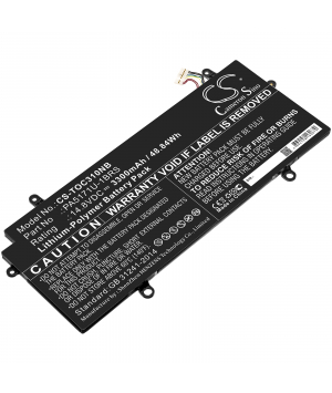 Batteria 14.8V 3.3Ah LiPo per Toshiba CB30-102