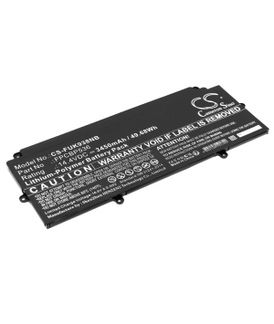 Batteria 14.4V 3.45Ah LiPo per Fujitsu LifeBook U9310X VFY FJINTU9310