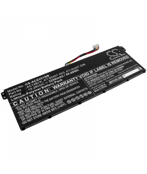 Batterie 15.28V 3.25Ah LiPo pour Acer Aspire 5 A515-41G-18Z3