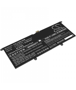 7.72V 8.15Ah LiPo battery for Lenovo Yoga Slim 9 14ITL5 82D10000UK