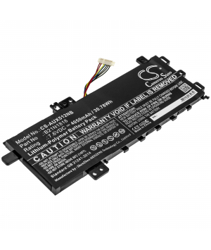 7.6V 4.05Ah LiPo battery for Asus ASUS X712FA-GC102T