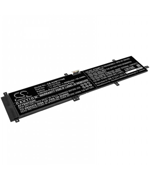 11.55V 4.8Ah LiPo battery for Asus ProArt StudioBook 17 H700GV