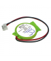 Pile CMOS 3V 0.2Ah Lithium pour Acer Aspire 4720
