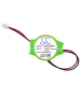 Pile 3V 0.075Ah Lithium pour Compaq Armada E500