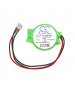 Pile CMOS 3V 0.2Ah Lithium pour Dell Inspiron 1270