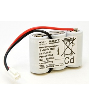 Saft 3.6V 1.6Ah battery 3 VNT 1600 802310 CS Saft 3.6V 1.6Ah battery 3 VNT 1600 802310 CS