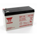 YUASA 12V 7Ah lead battery wide lugs NP7-12L