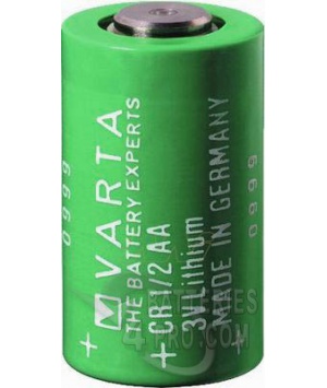 1x VARTA Spezialbatterie CR1/2AA SLF Lithium Batterie 950 mAh 3er Print 