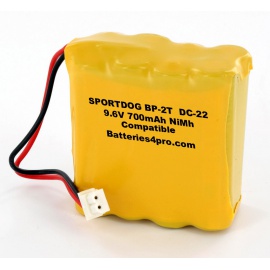 Batterie BP-2T 9.6V pour Sportdog DC22