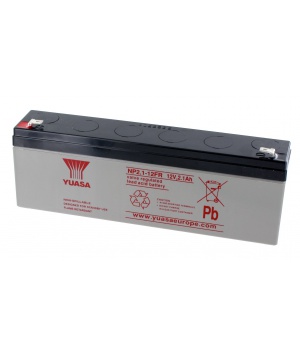 Batterie blei Yuasa 12V.1Ah NP2.1 - 12FR