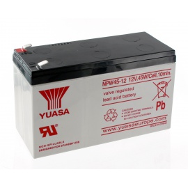 Batterie Plomb Yuasa 12V 45W NPW45-12 spéciale onduleur