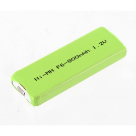 Prismatic battery 1.2V 800mAh NiMh HF - B1U