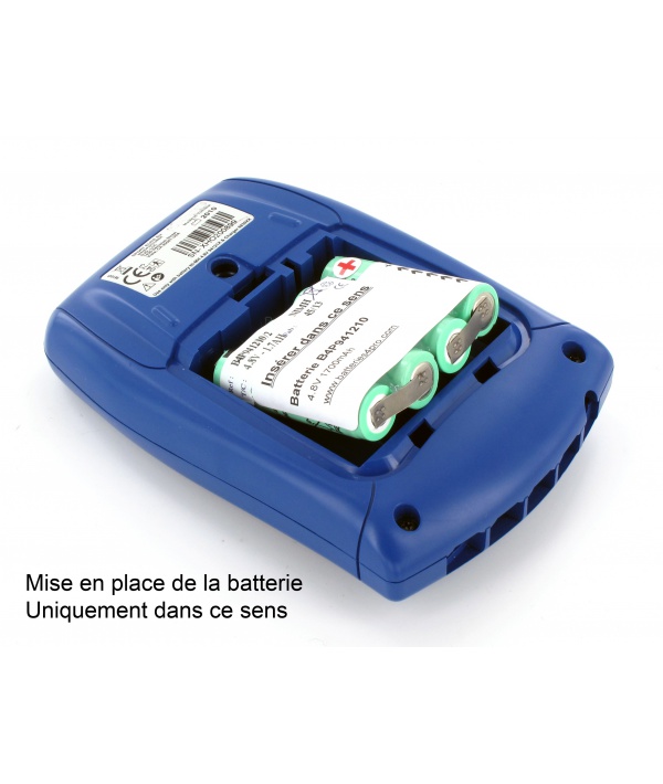 Batterie compatible Compex 941210 4.8V 1.7Ah - Batteries4pro
