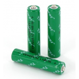 3 baterías BATNI12 auricular sector Daitem