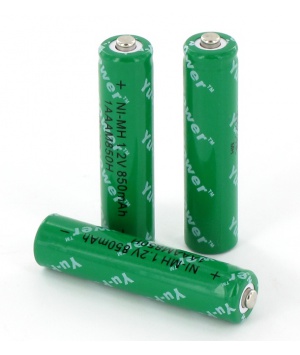 3 baterías BATNI12 auricular sector Daitem