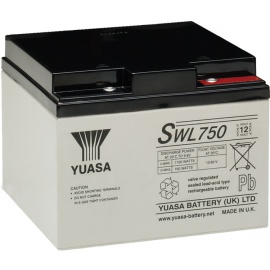 YUASA Batterie SWL750 12V 25Ah Blei