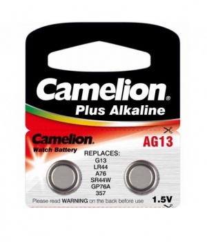 2 Piles bouton AG13, LR44, A76 alcaline 1.5V 2 Piles bouton AG13, LR44, A76 alcaline 1.5V