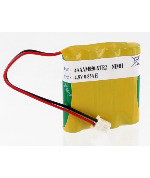 Batterie compatible Tens eco2, Xtr2, Urostim 2, 4.8V 900mAh